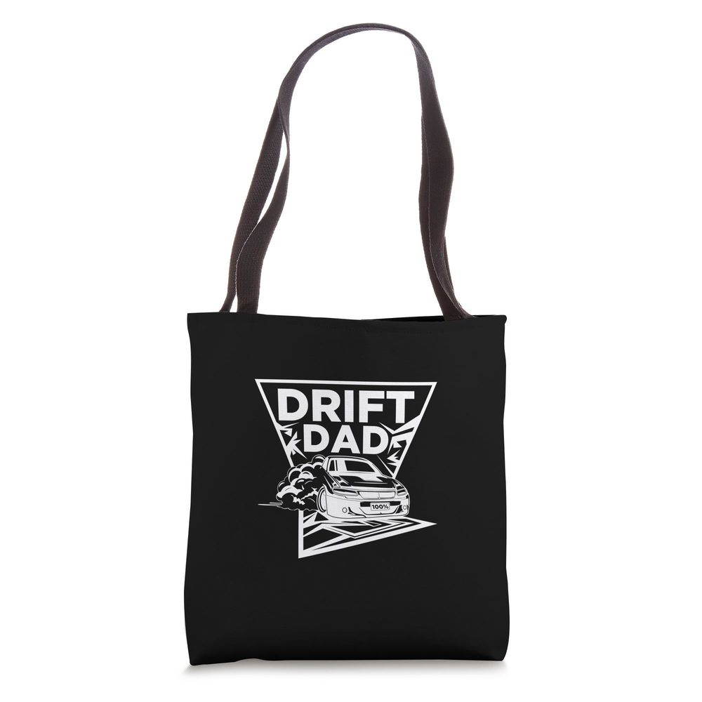 Drift Dad Japan Car Drifting With Smoke Daddy Project Stance Tote Bag :')